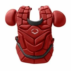 EvoShield Pro-SRZ Catcher’s Chest Protector – 15″ Intermediate (WB570930INT) -Baseball Uniforms Sales Store products wb5709201 scarlett 1