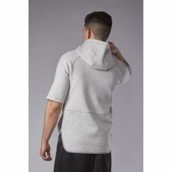 Evoshield Men’s Pro Team Short Sleeve Hoodie – Grey -Baseball Uniforms Sales Store products wb6001601 4 1