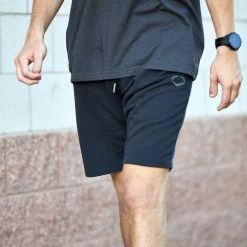 Evoshield Men’s Pro Team Clubhouse Shorts – Black -Baseball Uniforms Sales Store products wb6001701 4