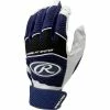 Rawlings Adult Workhorse 950 Series Batting Glove – Navy -Baseball Uniforms Sales Store products wh950bgy navy