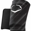 EvoShield Protective Wrist Guard – Black Speed Stripe -Baseball Uniforms Sales Store products wrist guard ss blk