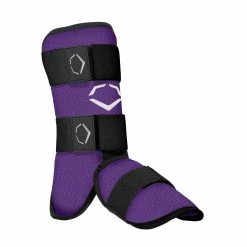 EvoShield SRZ-1 Batter’s Leg Guard – Adult Size (WTV1112) -Baseball Uniforms Sales Store products wtv1112 purple