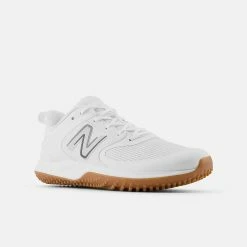 New Balance White T3000v6 Turf Shoes -Baseball Uniforms Sales Store t3000tw6 2