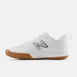 New Balance White T3000v6 Turf Shoes -Baseball Uniforms Sales Store t3000tw6 3