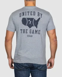 Baseballism United By The Game Men’s T-Shirt -Baseball Uniforms Sales Store united by the game 2