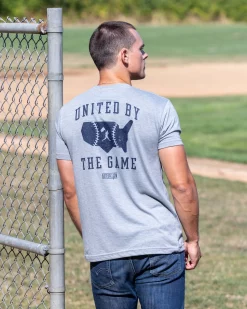 Baseballism United By The Game Men’s T-Shirt -Baseball Uniforms Sales Store united by the game 6